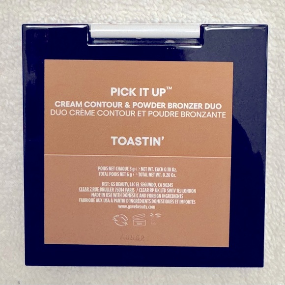 GXVE PICK IT UP CONTOUR & BRONZER DUO in TOASTIN 6g BRAND NEW IN BOX - Picture 11 of 12
